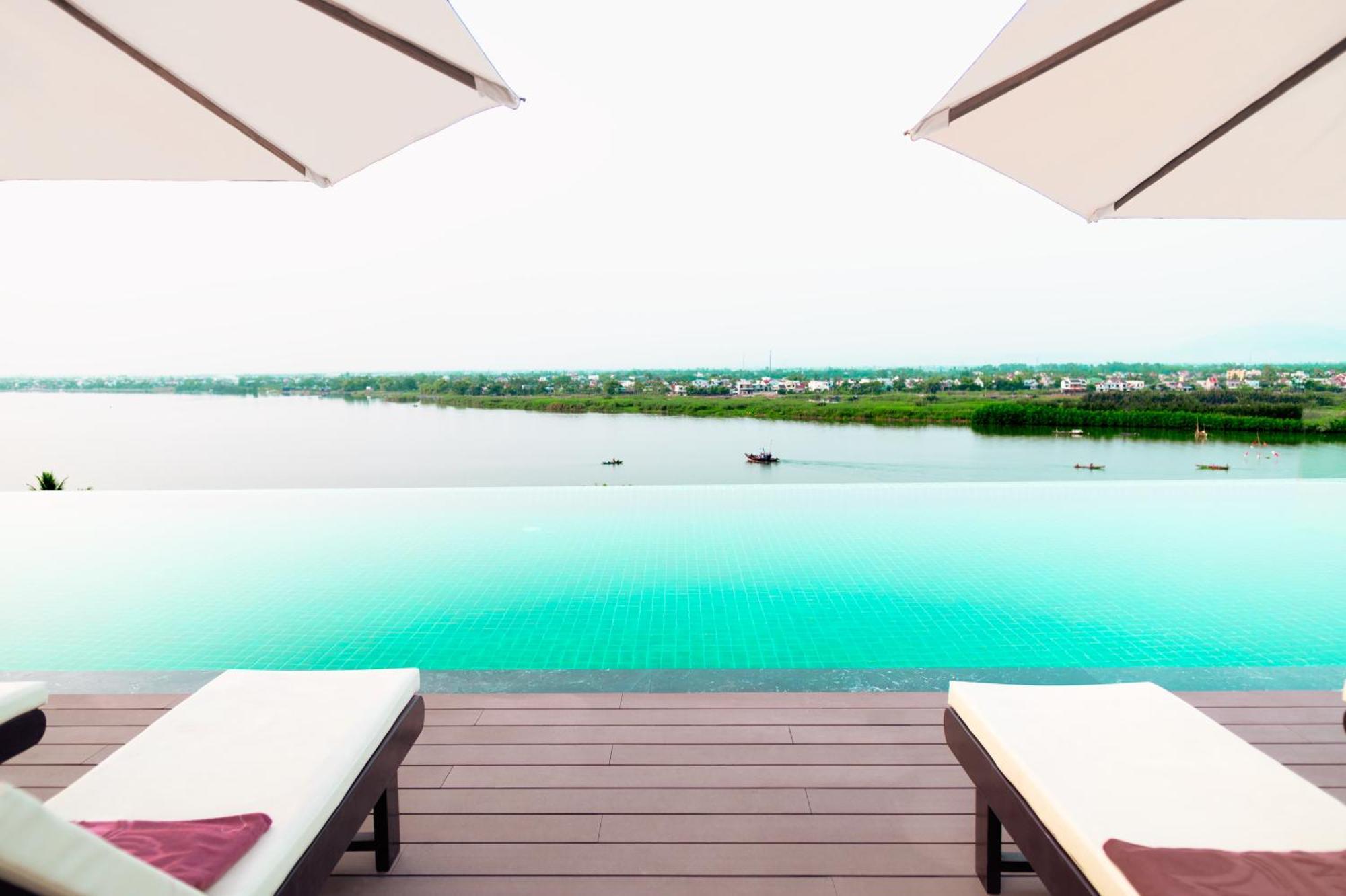 Bel Marina Hoi An Resort Εξωτερικό φωτογραφία View of the lagoon